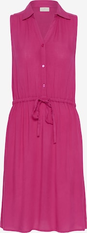 Kaffe Kleid in Pink: Vorderseite