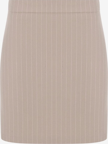 FRESHLIONS Rok in Beige: voorkant