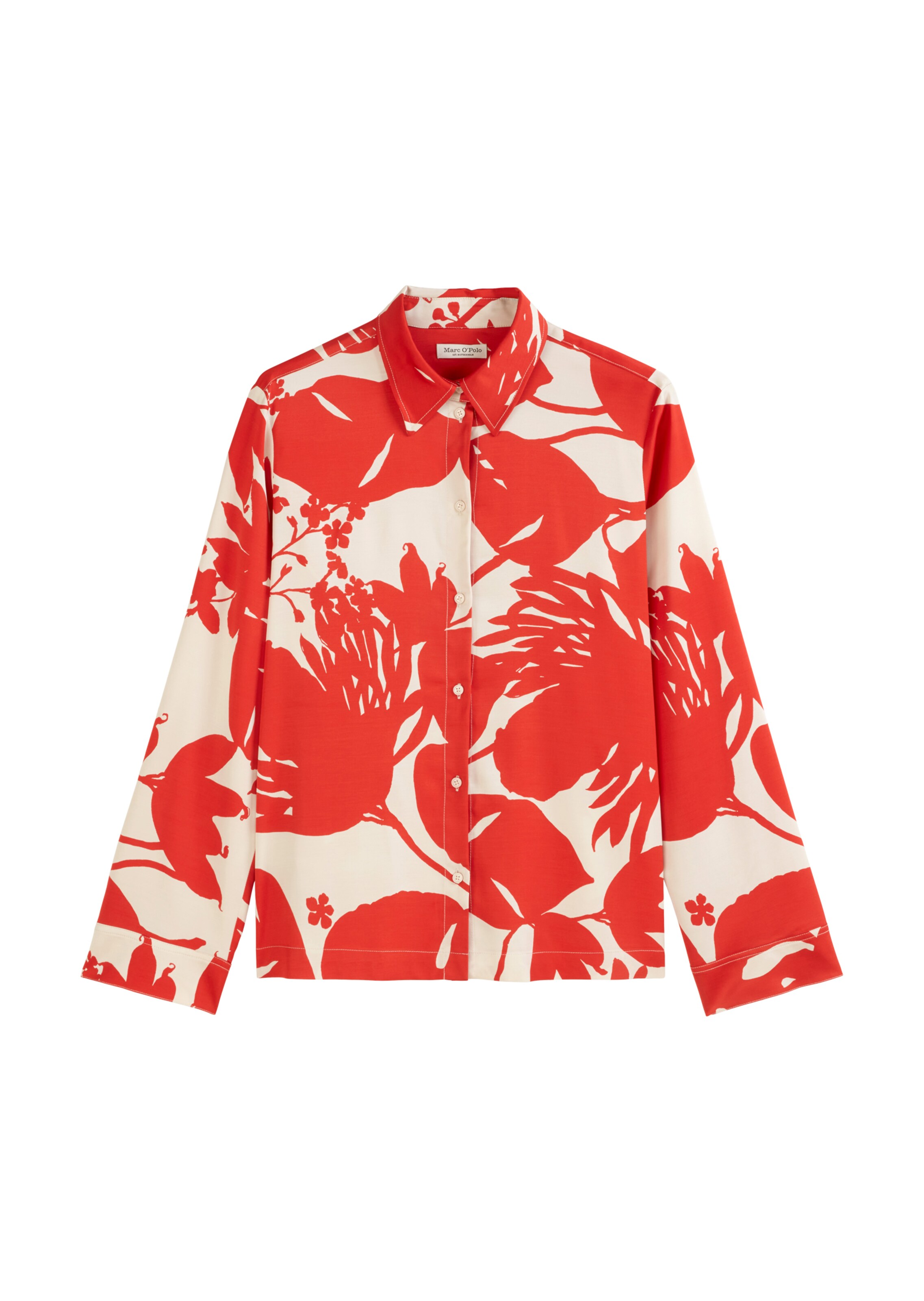 Marc O'Polo Bluse in Weiß: Vorderseite