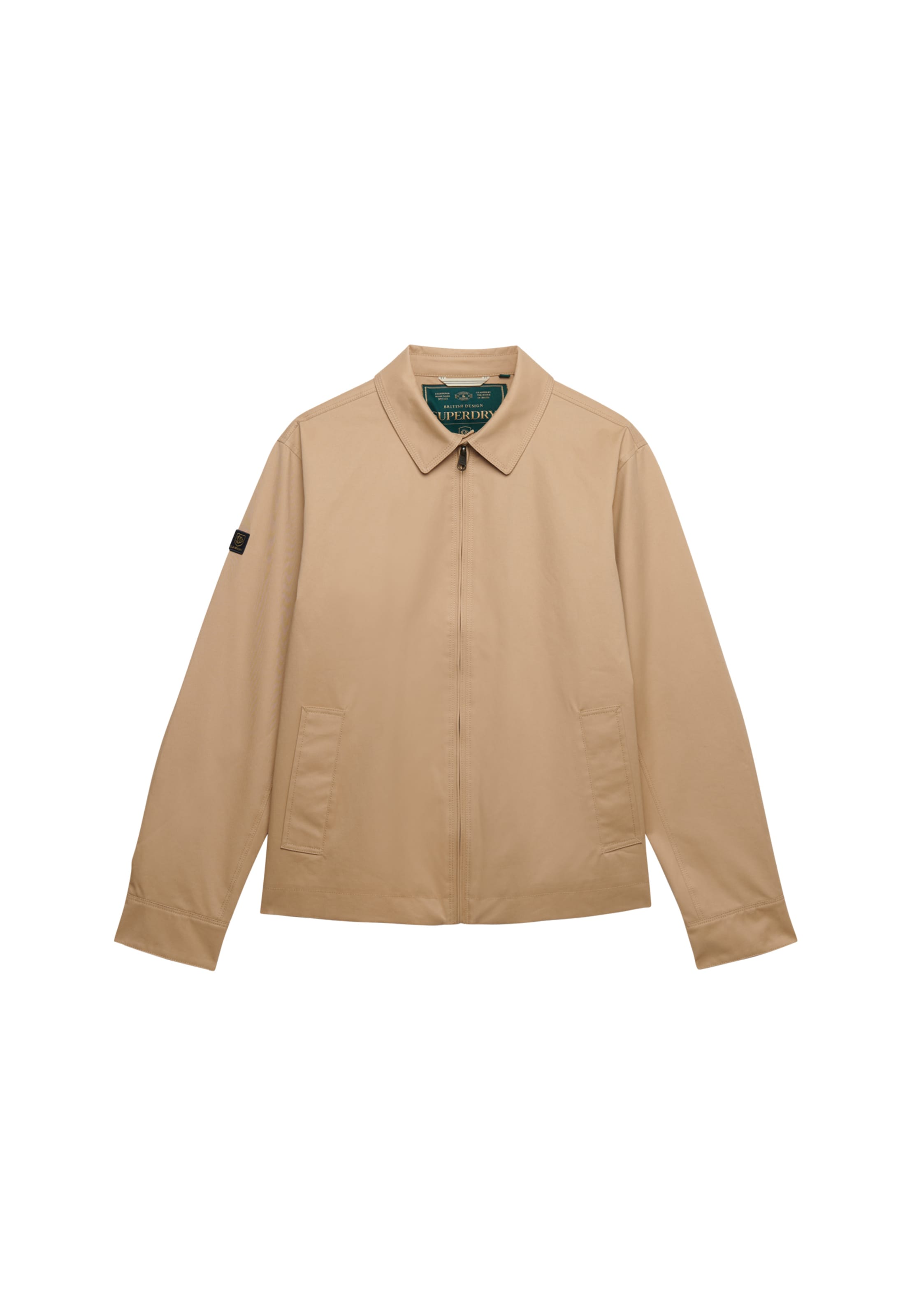 Superdry & Co Veste mi-saison en S en camel, Vue avec produit