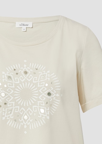 T-shirt s.Oliver en beige