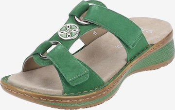 ARA Mules in Green: front