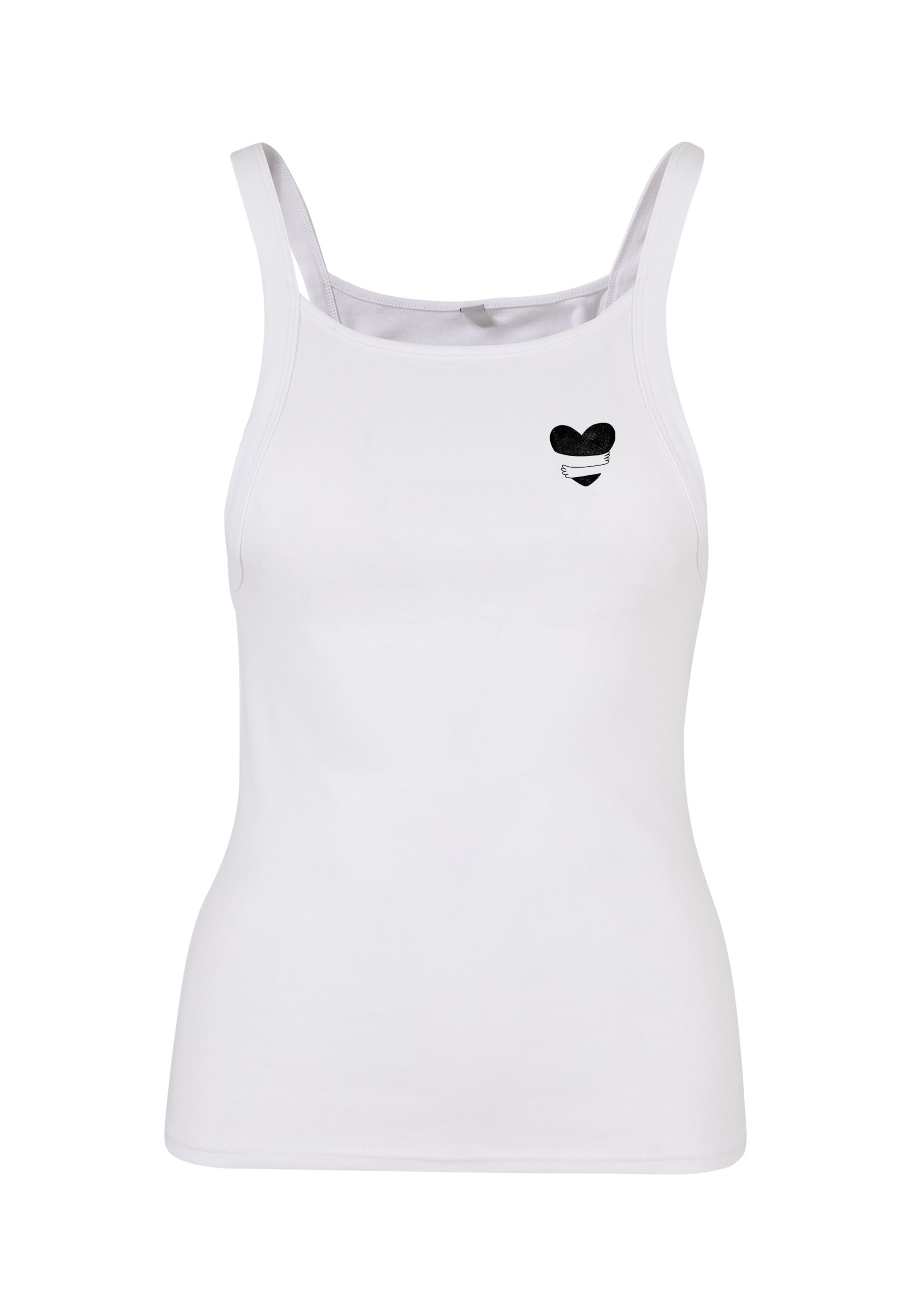 Urban Classics Top in Weiß: Vorderseite