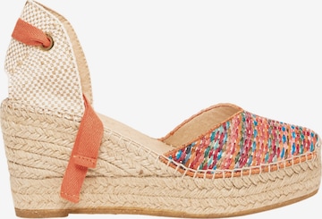Alhamas Pumps 'Alpargata' in Orange: Vorderseite
