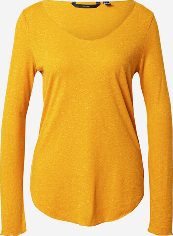 VERO MODA Shirt 'Lua' in Yellow: front
