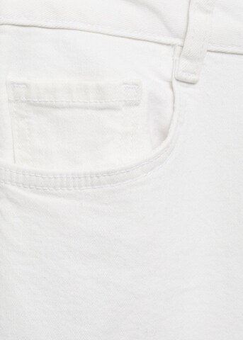 MANGO TEEN Flared Jeans in Weiß