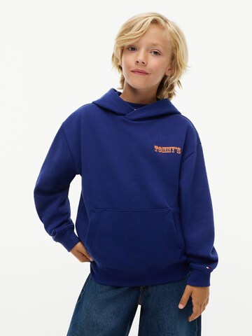 Sweat TOMMY HILFIGER en bleu : devant