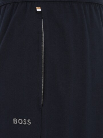 BOSS Tapered Pajama Pants 'Mix&Match' in Blue
