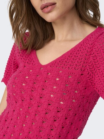 ONLY Pullover 'Becca' i pink