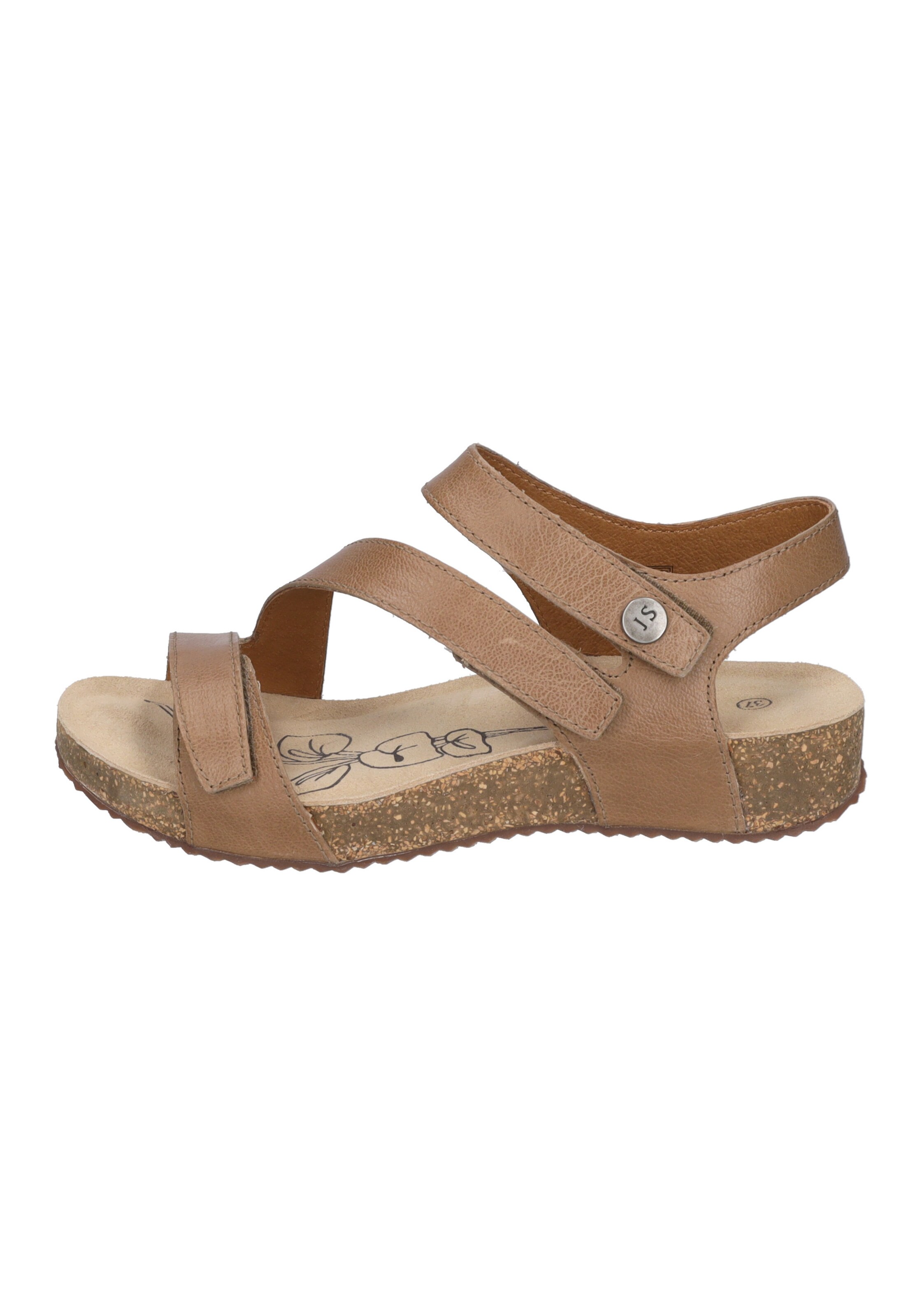 JOSEF SEIBEL Sandals 'TONGA' in Brown: front