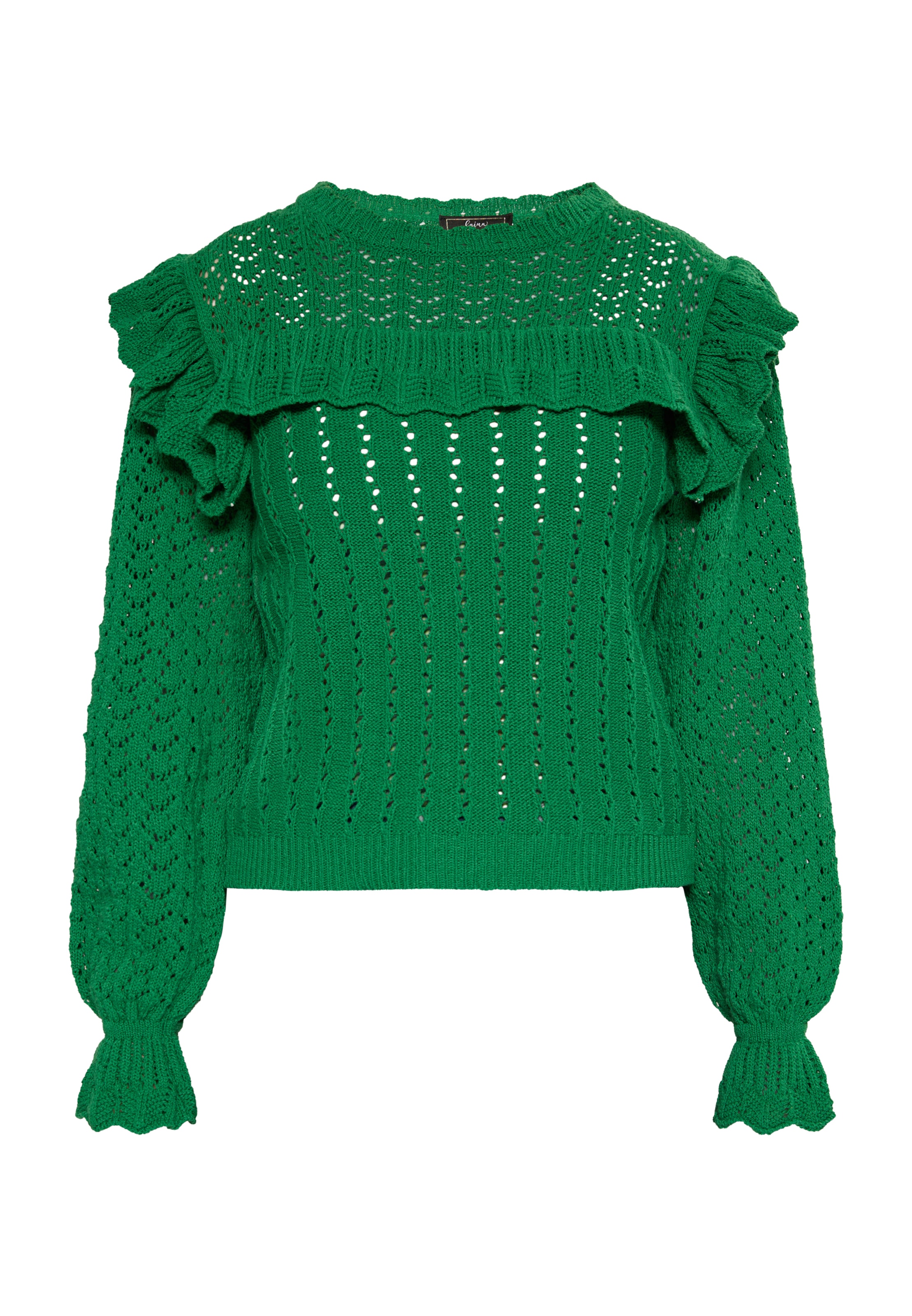 faina Neulepaita värissä vihreä: etupuoli