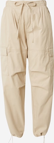 QS Loosefit Cargohose in Beige: predná strana