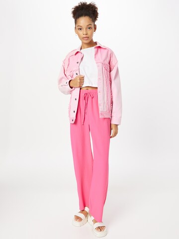 SISTERS POINT Loose fit Pants 'VARIA' in Pink