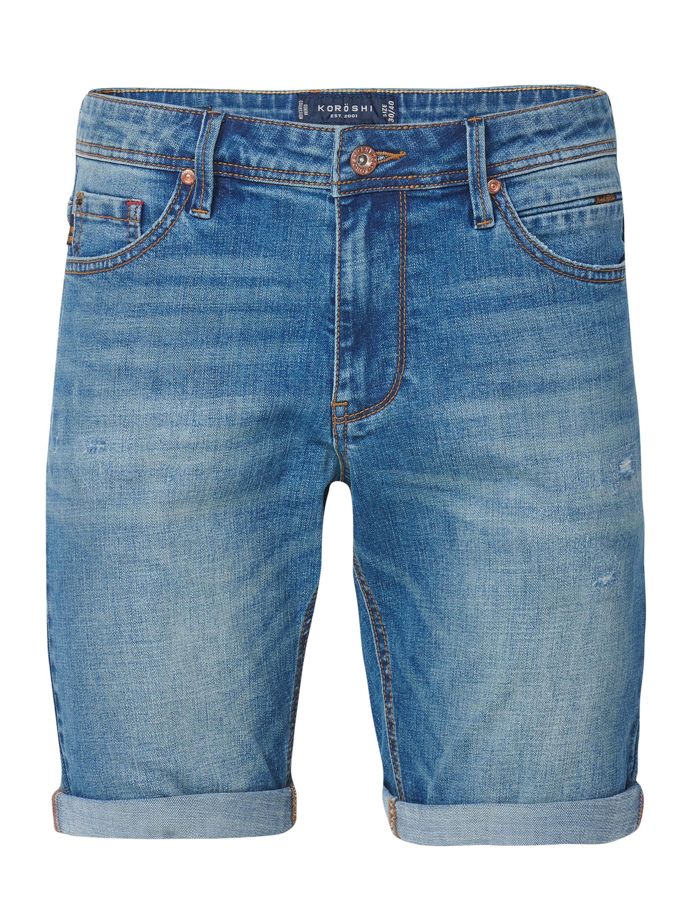 KOROSHI Обычный Джинсы в Синий: спереди
