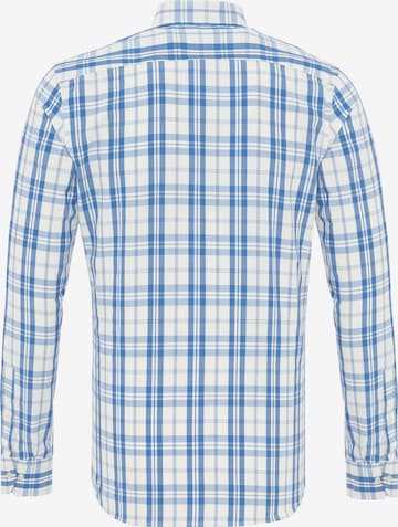 Felix Hardy Regular fit Button Up Shirt in Blue