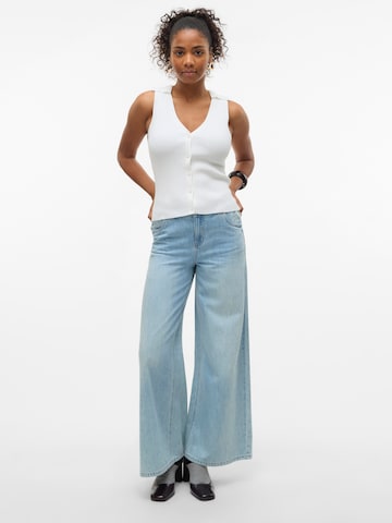 VERO MODA - Pierna ancha Vaquero 'VMANNET' en azul