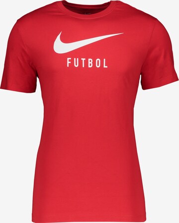 NIKE Funktionsshirt 'Swoosh' in Rot: predná strana