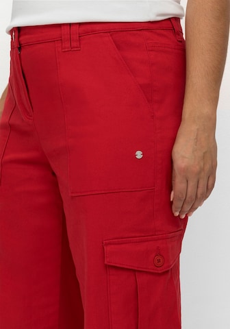 SHEEGO Regular Cargo Pants in Red