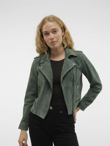 VERO MODA Between-Season Jacket 'ROYCE' in Green: front