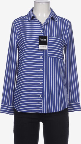 TOPSHOP Bluse XS in Blau: predná strana