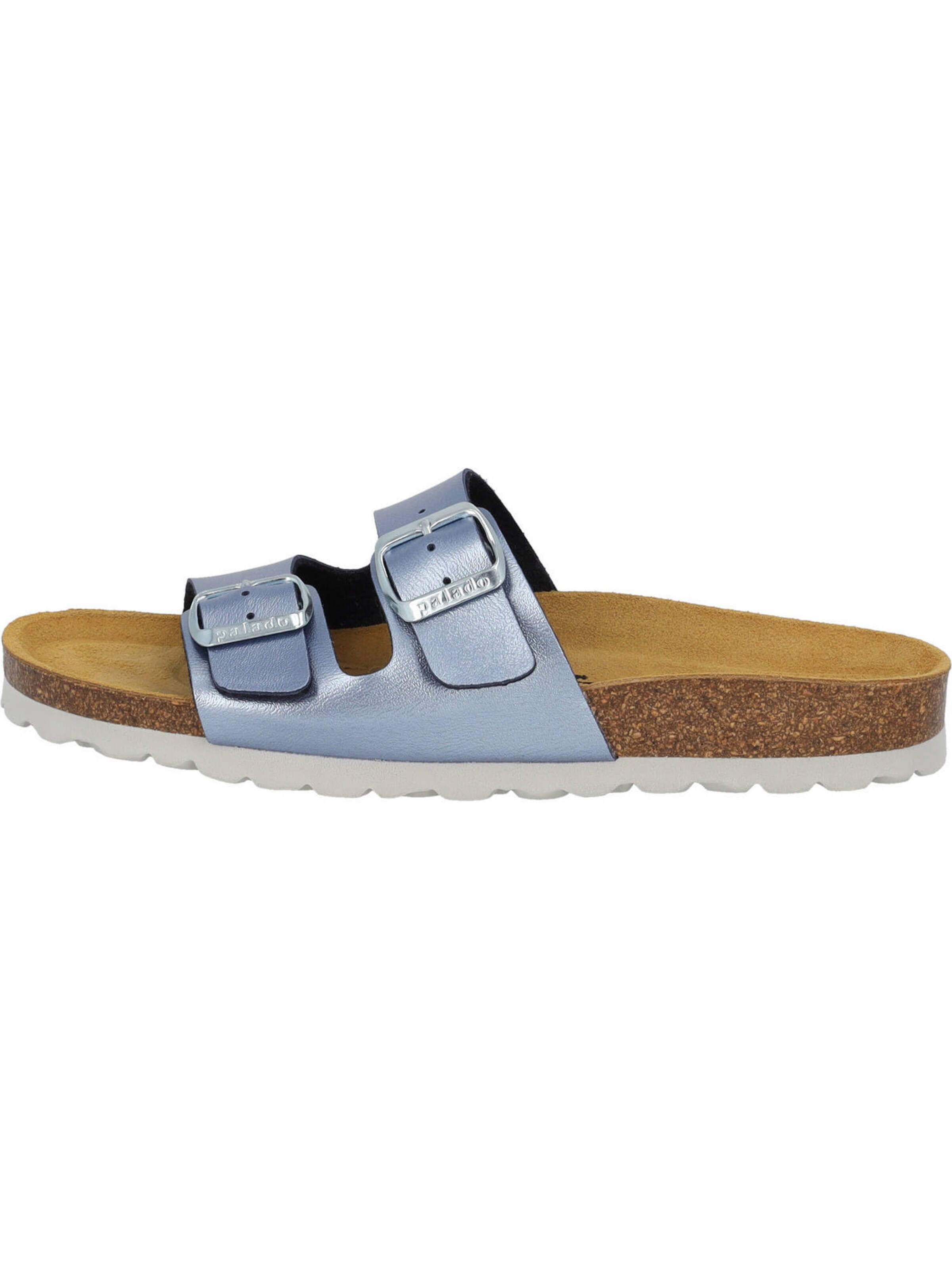 Zoccoletto 'Milos' di Palado in blu: frontale