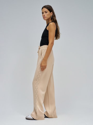 Salsa Jeans Regular Hosen Joggers in Beige
