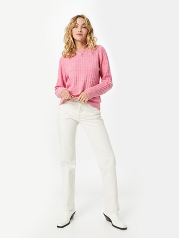 PIECES Pullover 'NOVA' in Pink