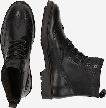 Barbour - Bota com atacadores 'West' em preto