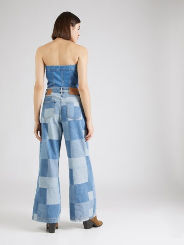 Munthe Wide Leg Jeans in Blau