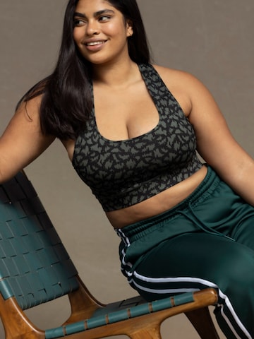 Hey Honey Bustier Sport-BH 'Racerback'‌‌‌‌ in Grün
