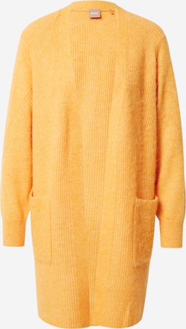BOSS Orange Knit Cardigan 'Felva' in Orange: front