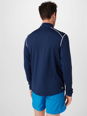 BIDI BADU Athletic Sweatshirt 'Zac Tech' in Blue