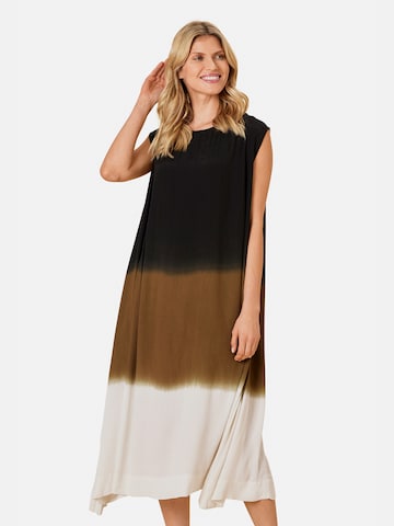 Masai Dress 'Olena' in Brown: front