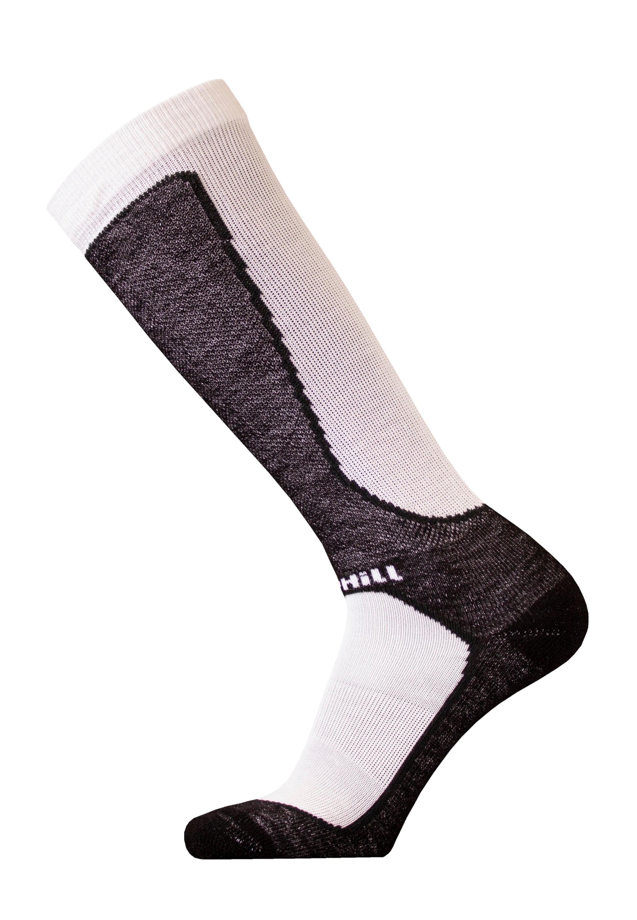 UphillSport Sportsocken in Schwarz: Vorderseite