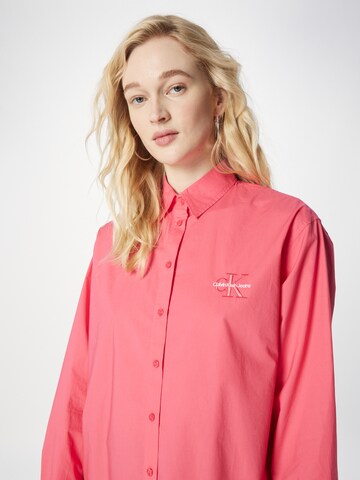 Calvin Klein Jeans Bluse in Pink
