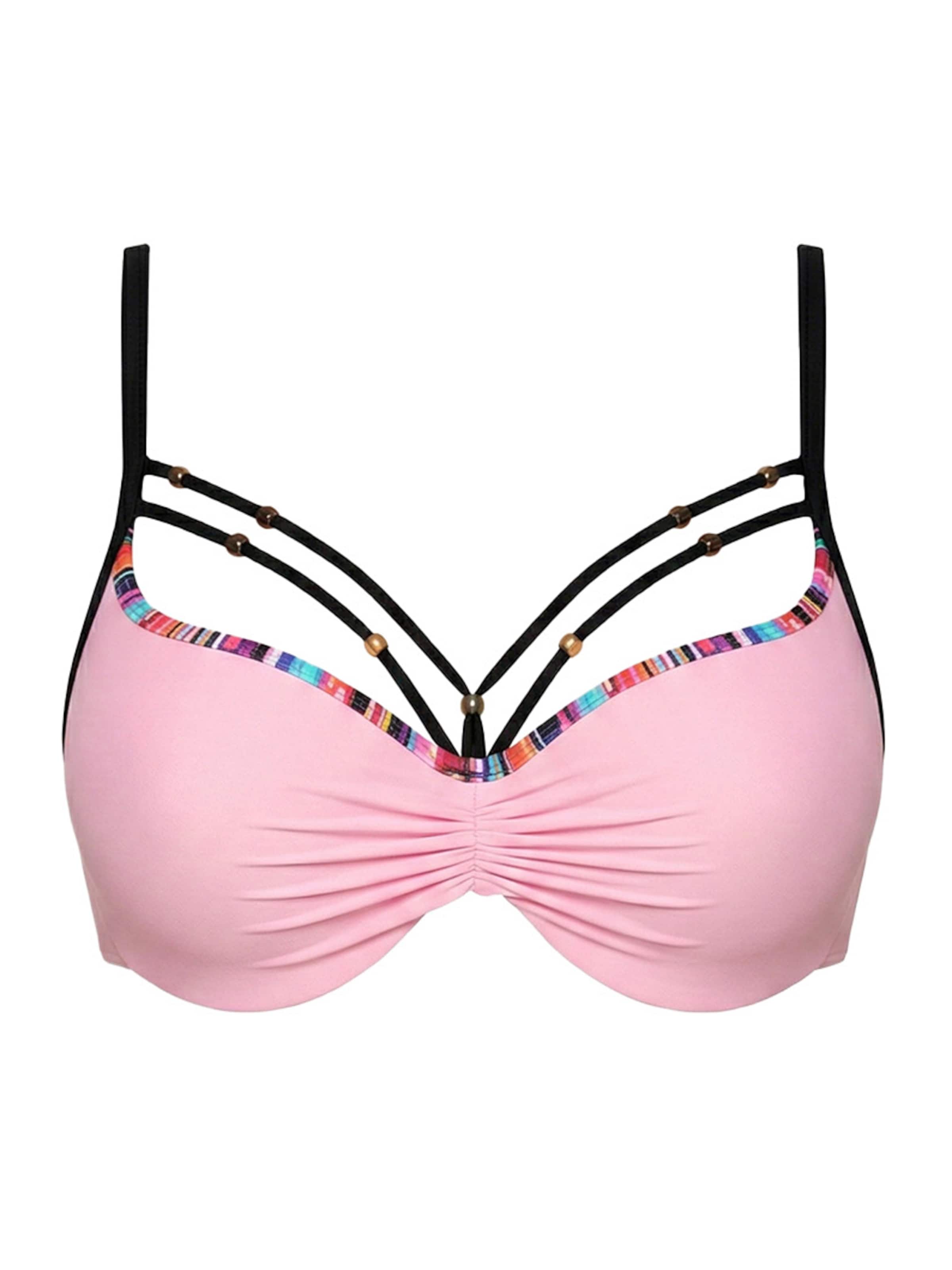Marko Push-up Bikinitop in Roze: voorkant