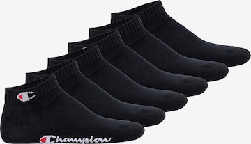 Chaussettes Champion Authentic Athletic Apparel en noir : devant