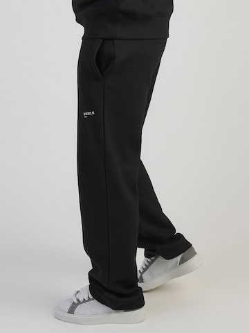 Baggy Pantalon de sport SikSilk en noir
