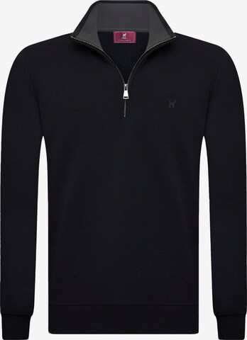 Williot Sweatshirt 'Diagonales ' in Black: front