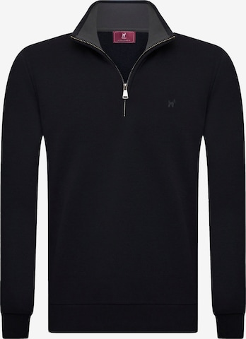 Williot Sweatshirt 'Diagonales ' in Black: front