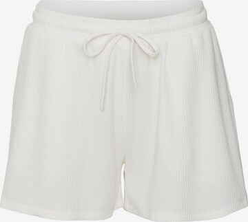 Regular Pantalon 'EMMA' VERO MODA en blanc : devant