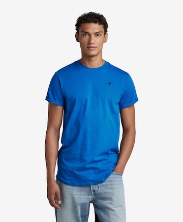 G-Star RAW Shirt in Blauw: voorkant