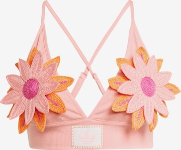 ADIDAS ORIGINALSTrokutasti Grudnjak 'Summer Glow' - roza boja: prednji dio