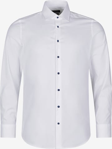 ROY ROBSON Zakelijk overhemd 'Extra Slim' in Wit: voorkant