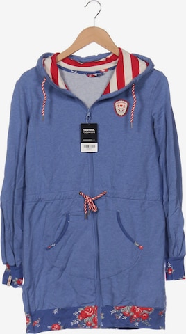 Blutsgeschwister Sweatshirt & Zip-Up Hoodie in L in Blue: front