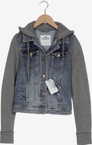 HOLLISTER Jacket & Coat in XS in Blue: front