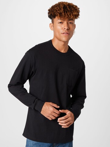 Nike Sportswear Shirt in Zwart: voorkant