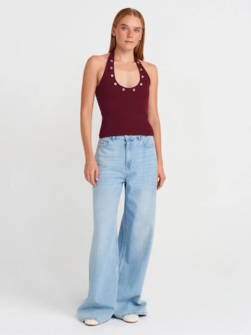 Dilvin - Blusa em vermelho