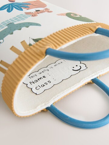 balts Next Gumijas zābaki