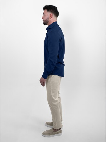 Vercate Regular Fit Businesshemd 'No. 8' in Blau